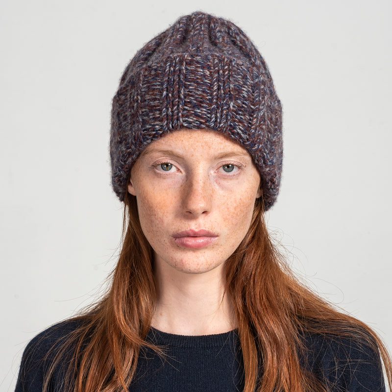 BEANIE WITH TURN-UP FOLD