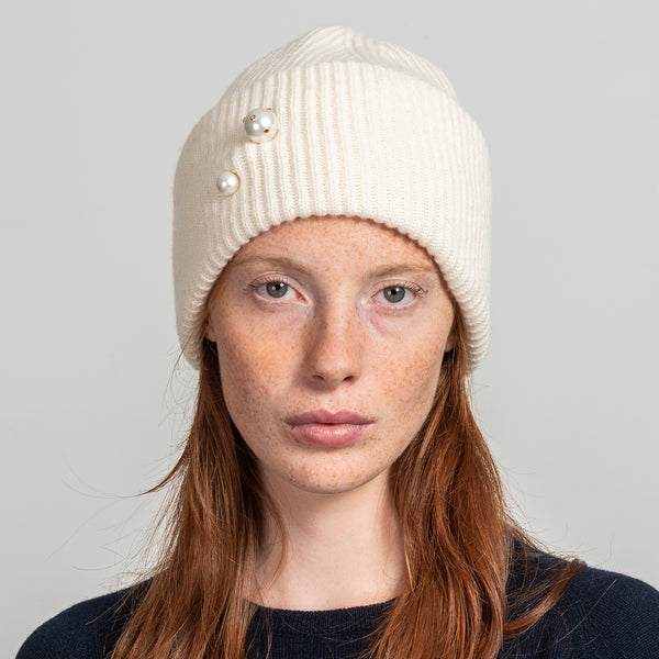 BEANIE WITH TURN-UP FOLD